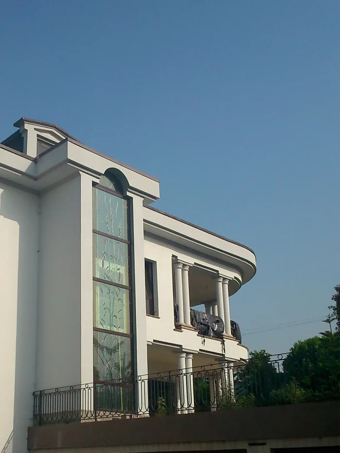 villa privata con realizzazione ascensore esterno